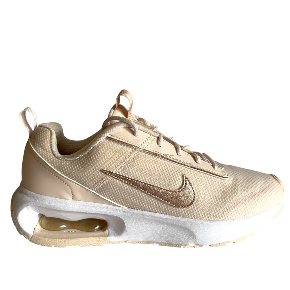 Nike Air Max INTRLK Lite Modern Athleisure Light Soft Pink White Sneakers SZ 9.5